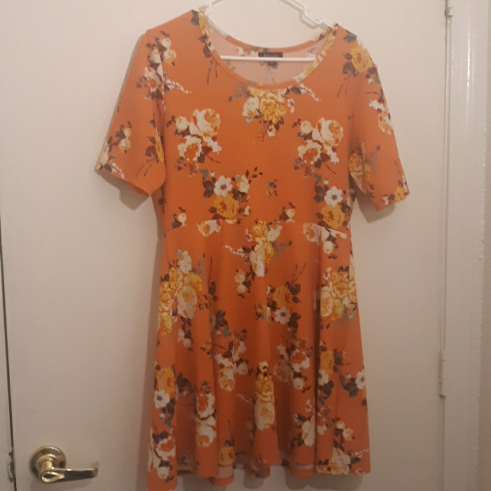 A floral dress